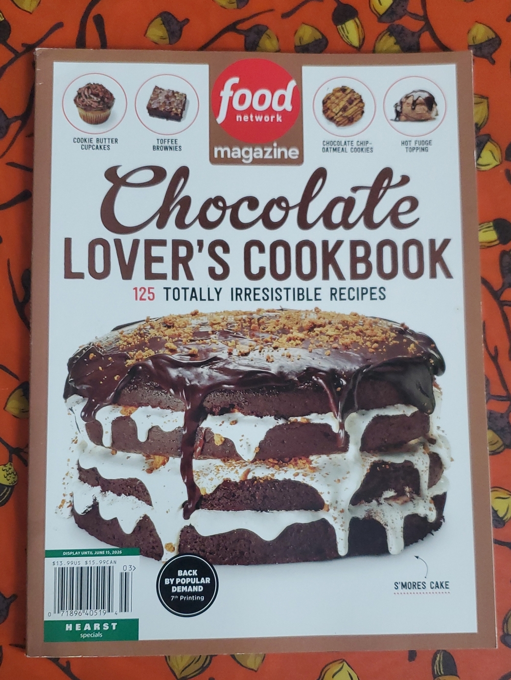 Food Network Chocolate Lover's Cookbook - White & Brown